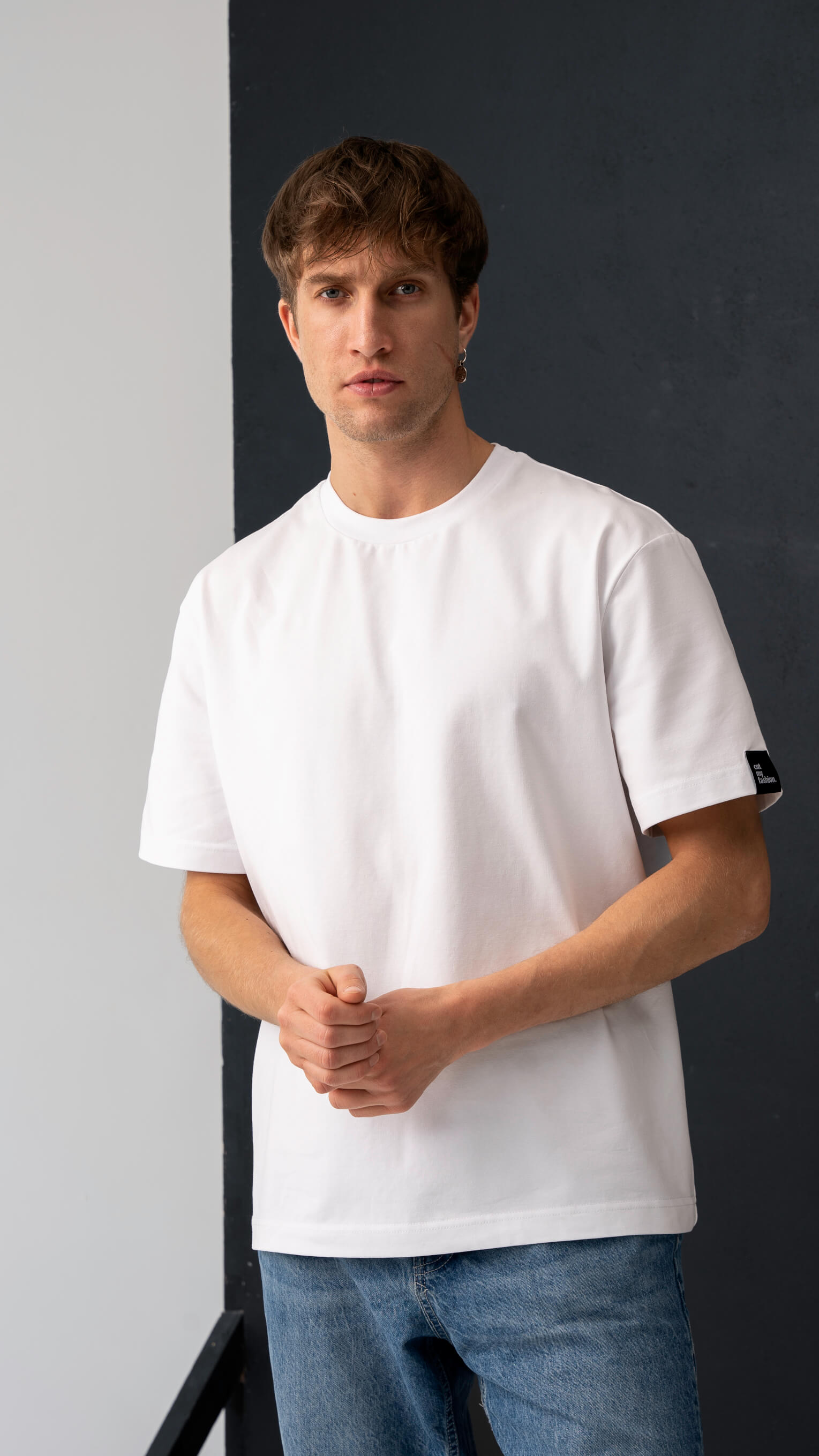 White men's T-shirts