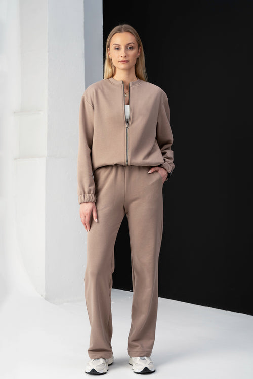 Women’s unbrushed tracksuit set “Mėja” CMF550