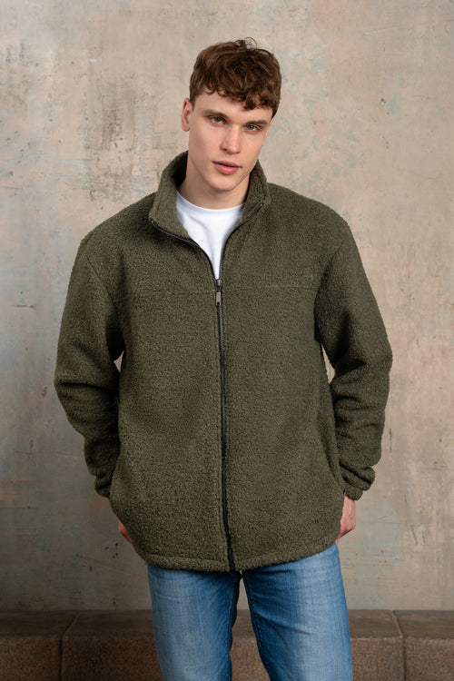 Oversized teddy sweatshirt “Danas” CMF571-17