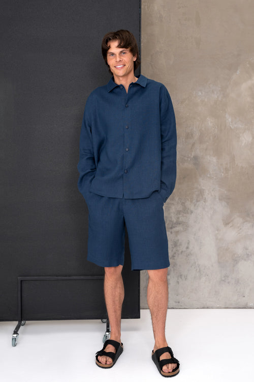Men’s linen set “Tauras” CMF586-4