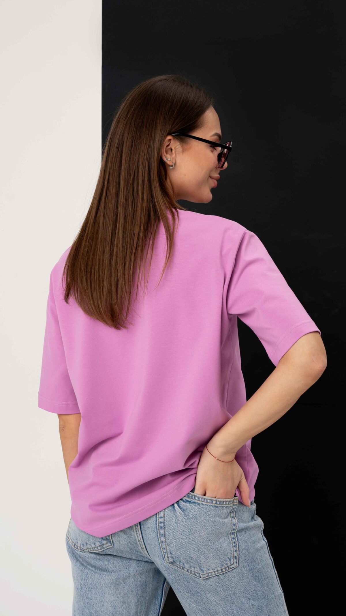 Oversized moteriški marškinėliai CMF464 - Image 6