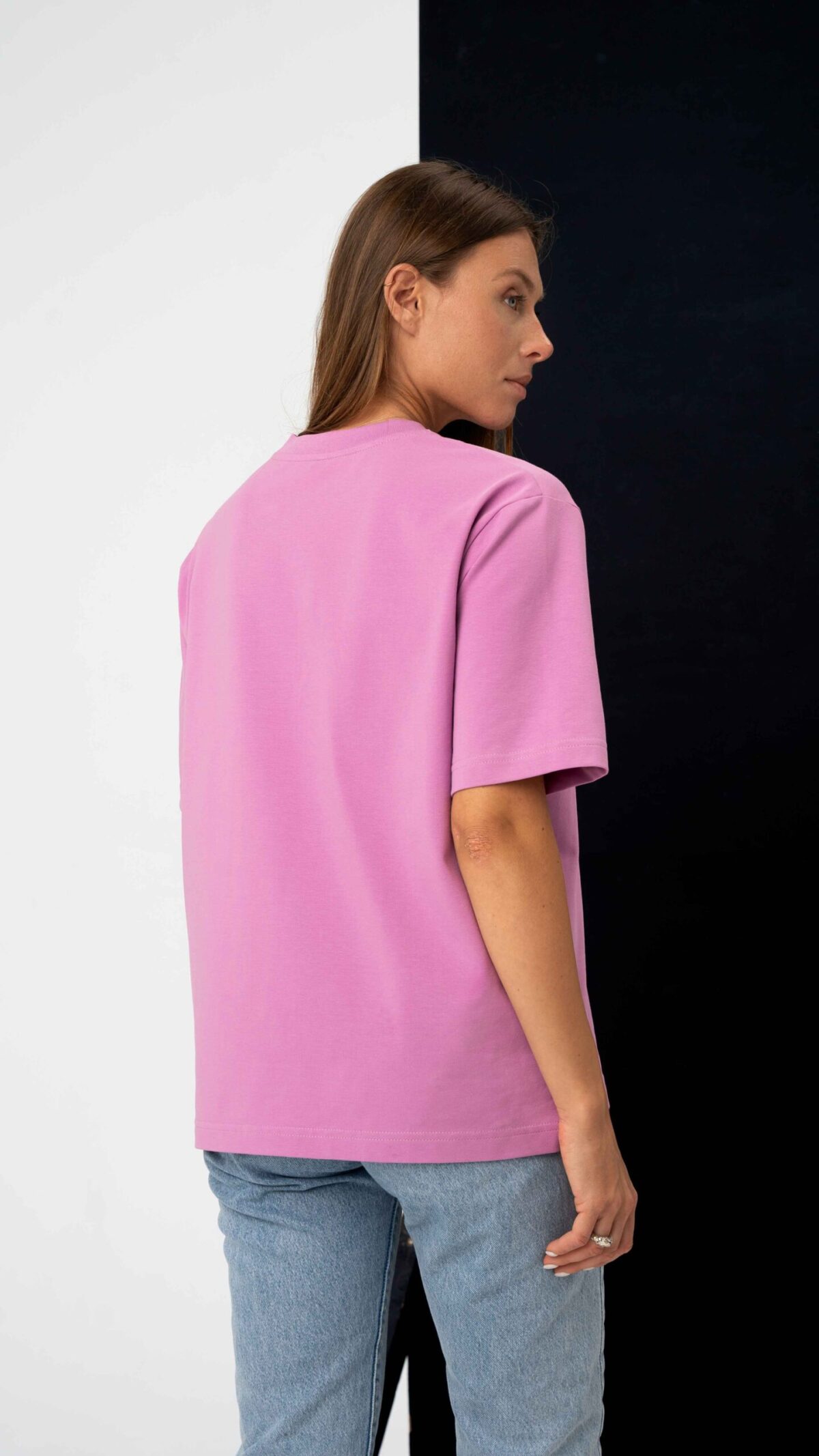 Oversized moteriški marškinėliai CMF472 - Image 5